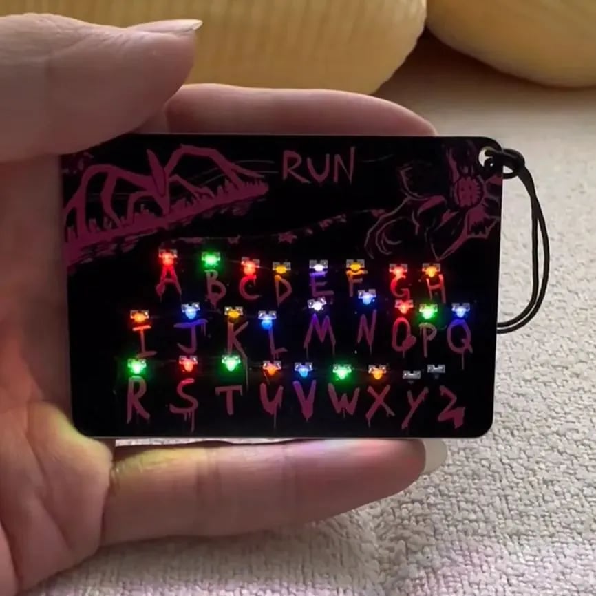 Card Light Pendant – Carry the Upside Down With You!
