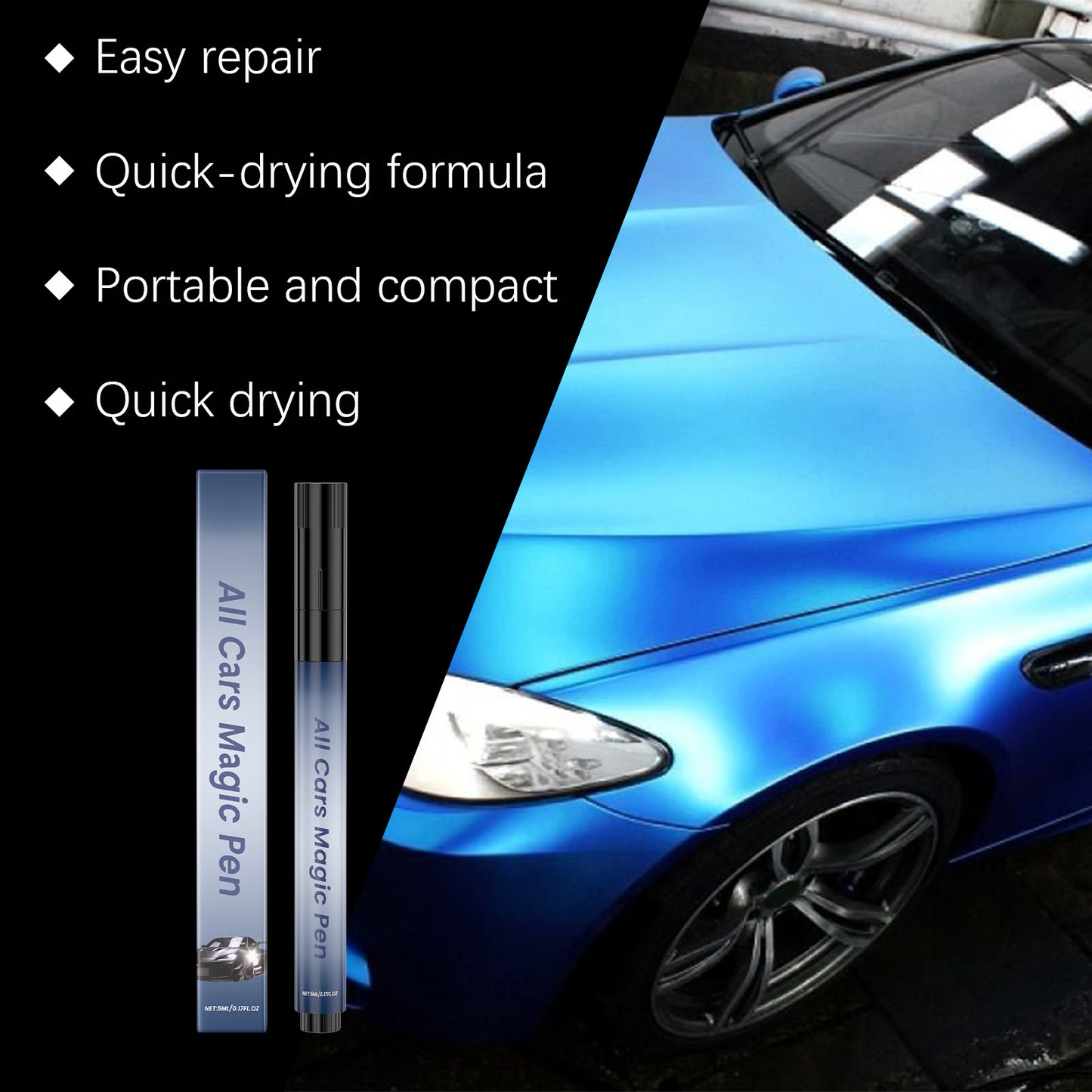 🚗✨ Magic Car Scratch Removal Pen – Instant Paint Repair & Shine 🛠️🍂