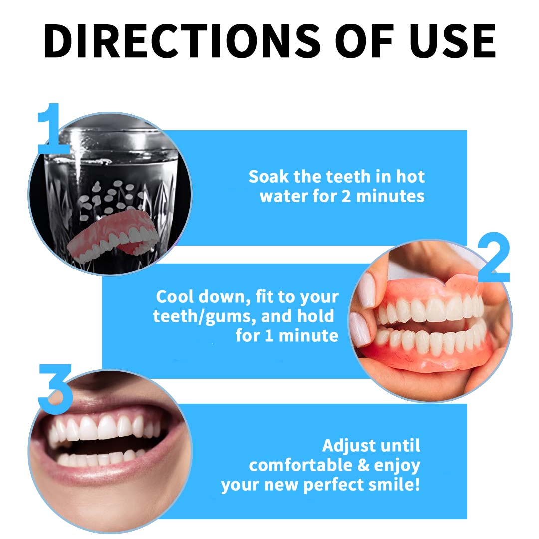 ๐ฆท Silicone Reline Denture Set (โฐLimited Time 80% Off - Last 30 Minutes โฐ)