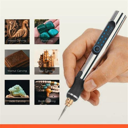 Handheld Engraving Tool for Crafts - Wood, Glass, Stone, Leather