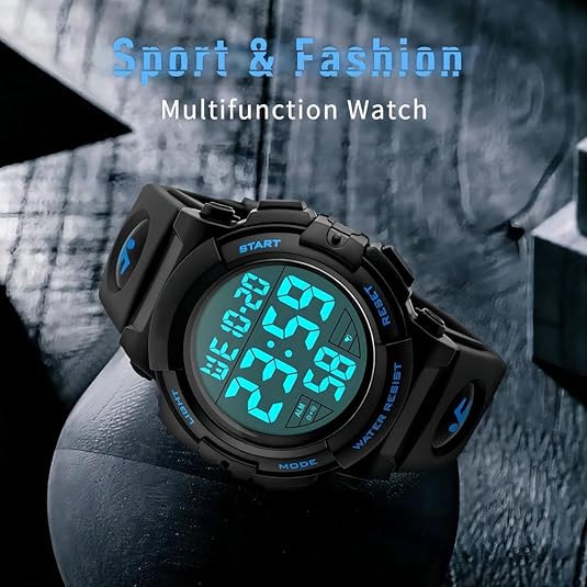 Men's Digital Sport Watch - Water Resistant