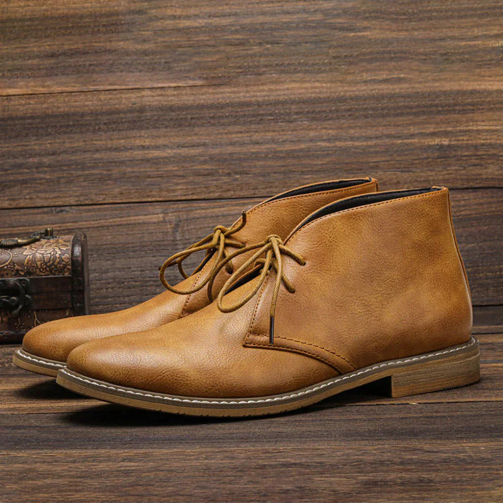 Classic Versatile Lace-Up Boots