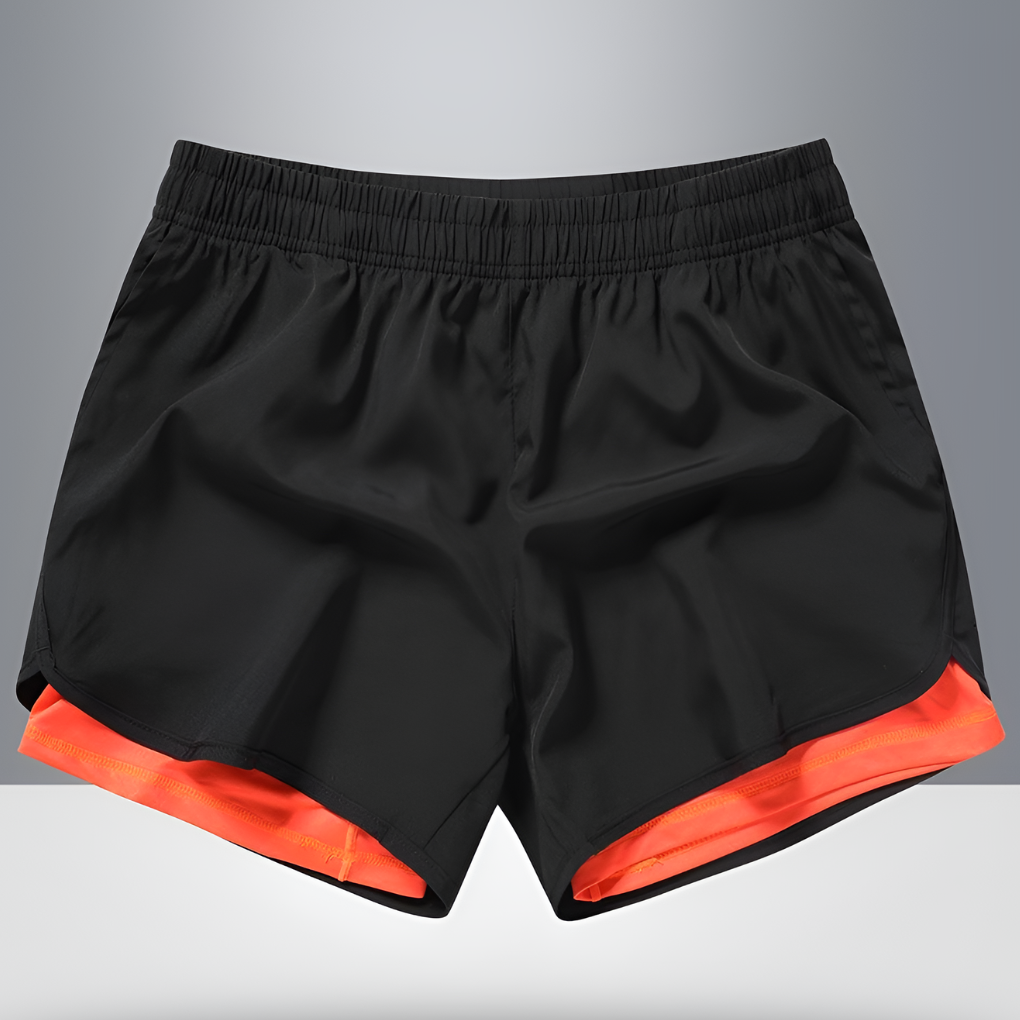 Men's Lightweight Running Shorts with Zippered Pocket