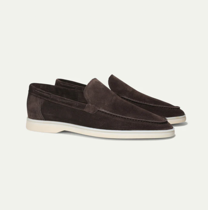 Men's Suede Driving Moccasins