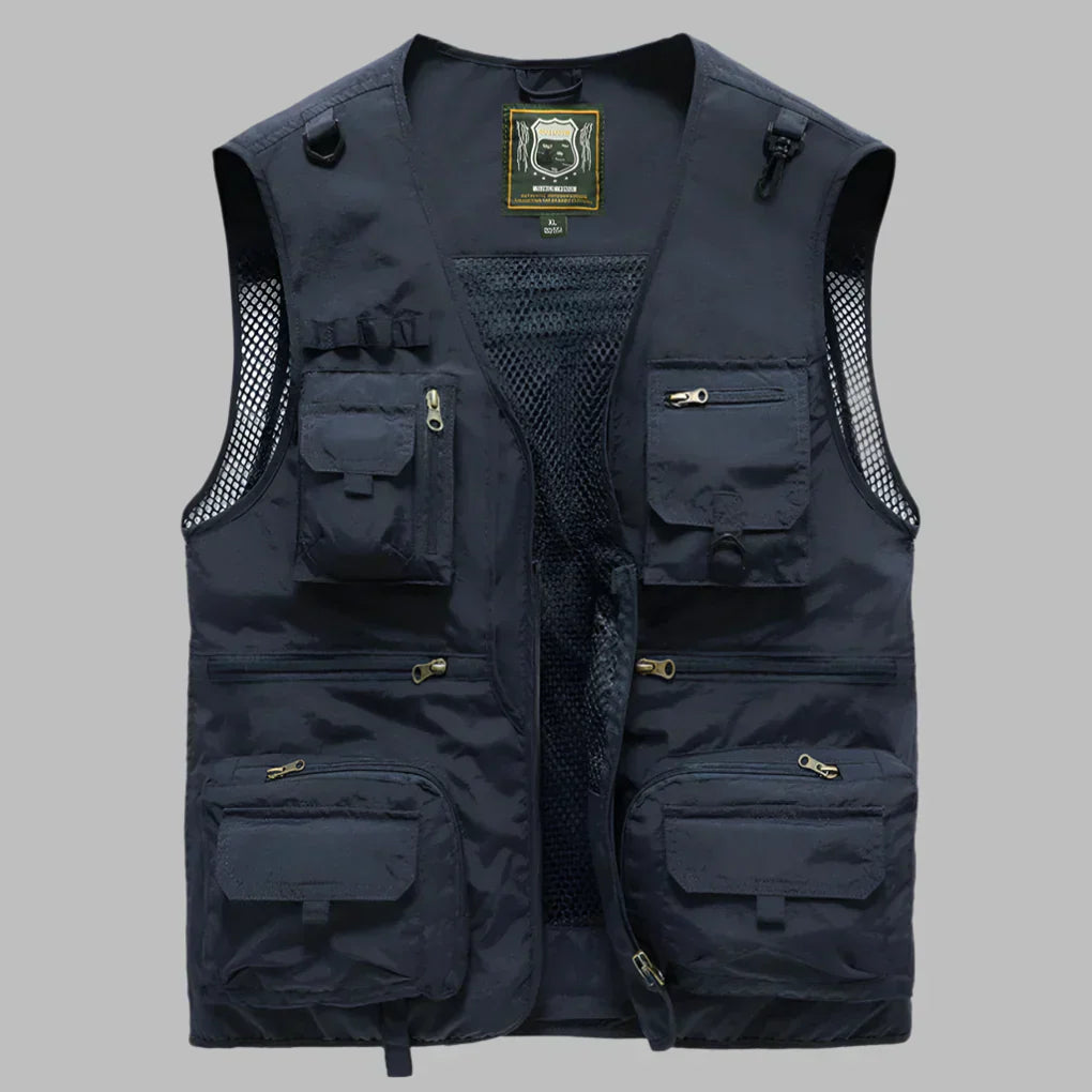 Men's Multi-Pocket Outdoor Vest