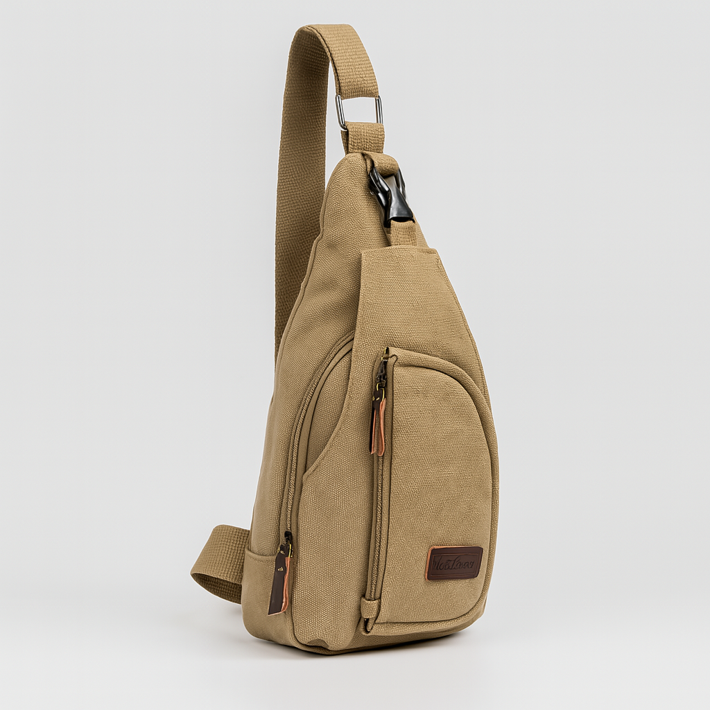 Niki | Unisex Canvas Sling Chest Bag