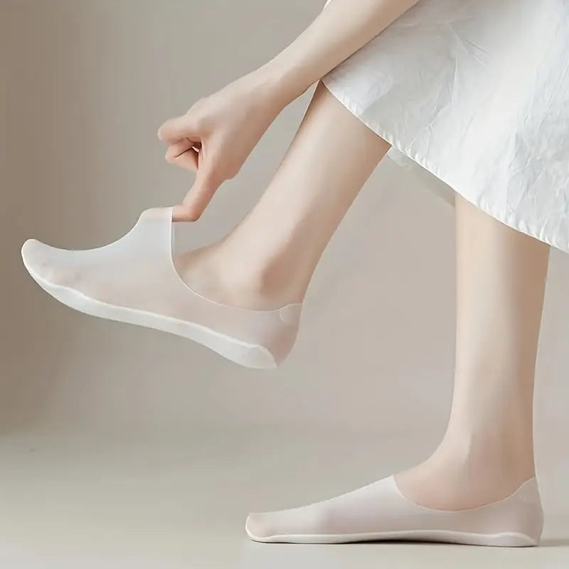 Niki | Women's Grippy Ankle Socks - Lightweight & Breathable