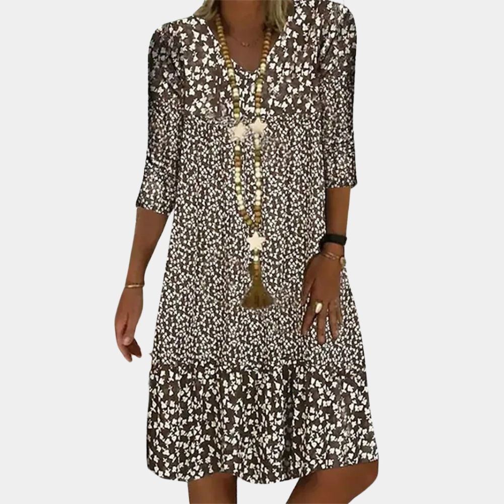 Breezy Floral Midi Dress