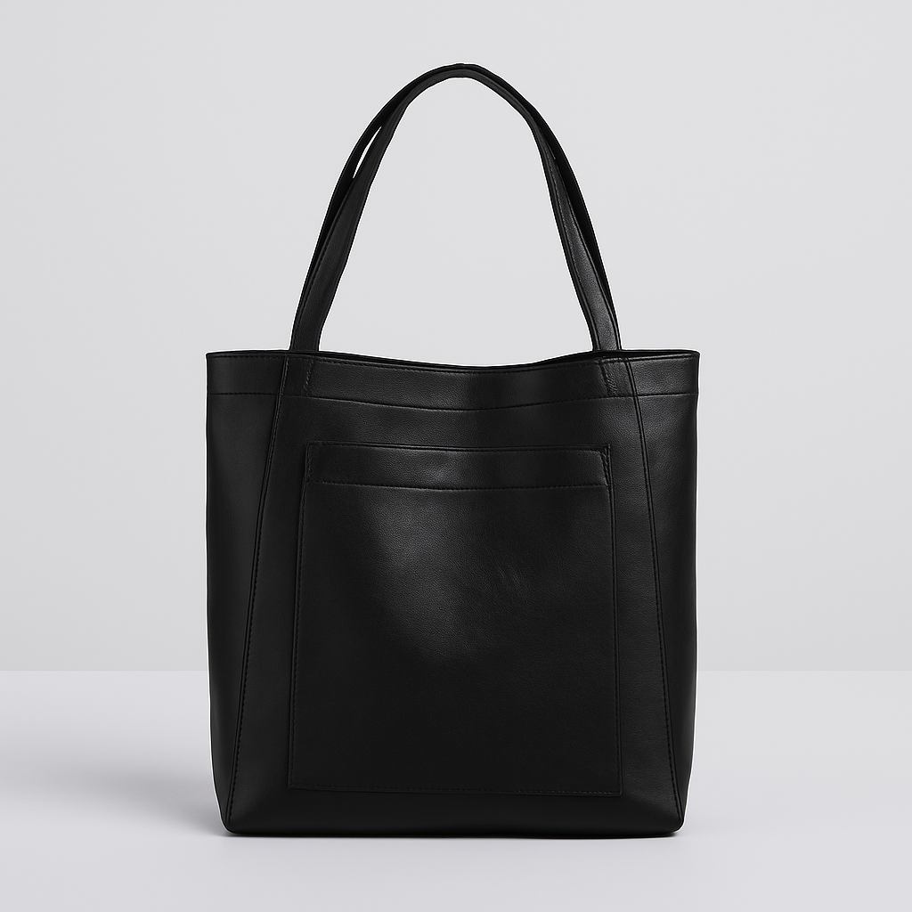 Niki | Women's Large Tote Shoulder Bag with Exterior Pocket