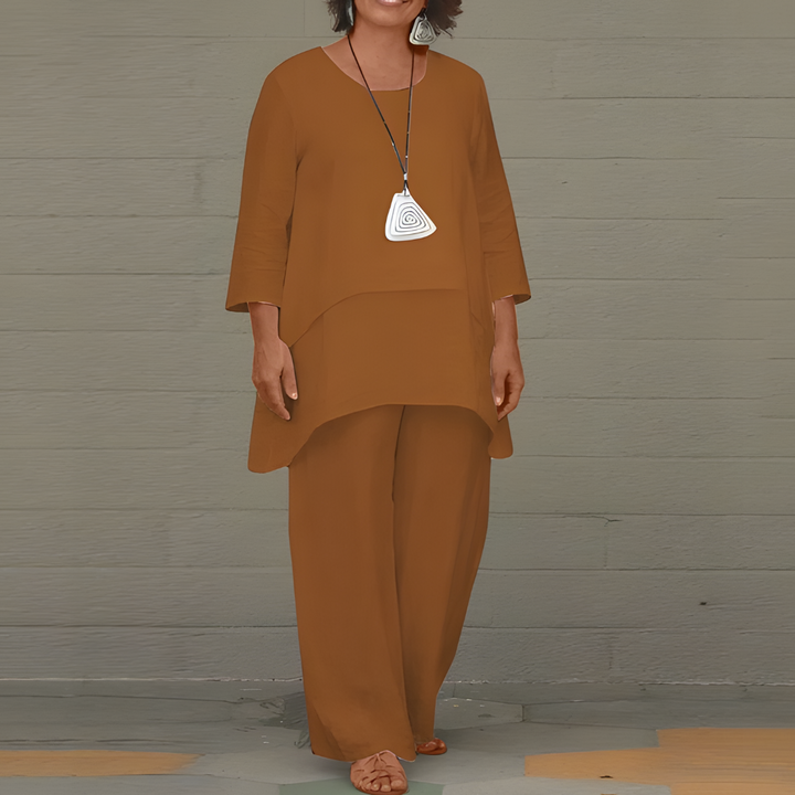 Women's Linen Layered Outfit