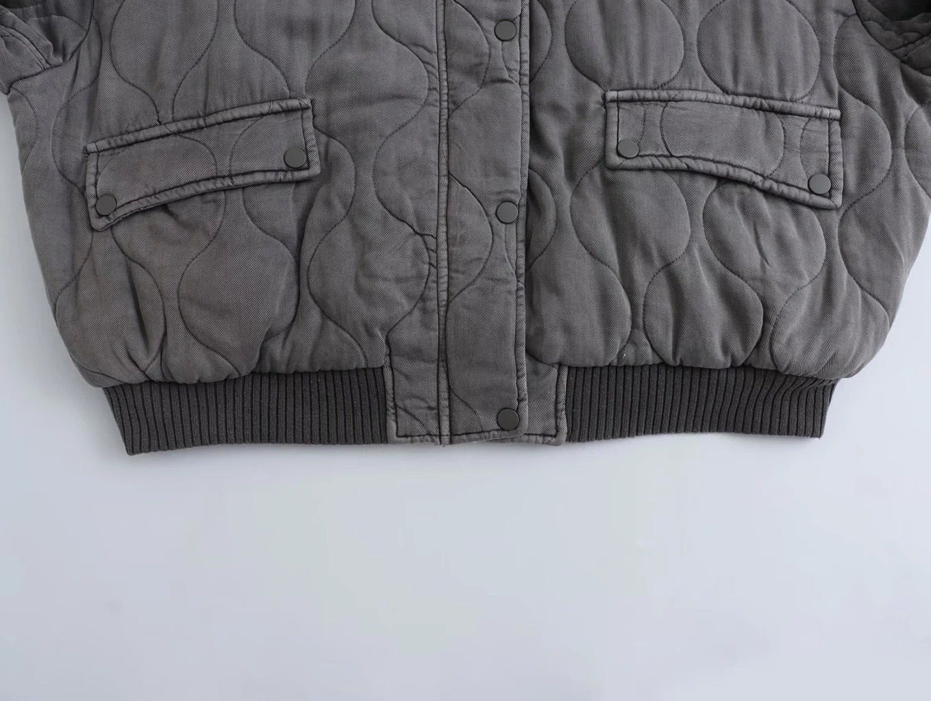 Niki | Relaxed Quilted Bomber Jacket