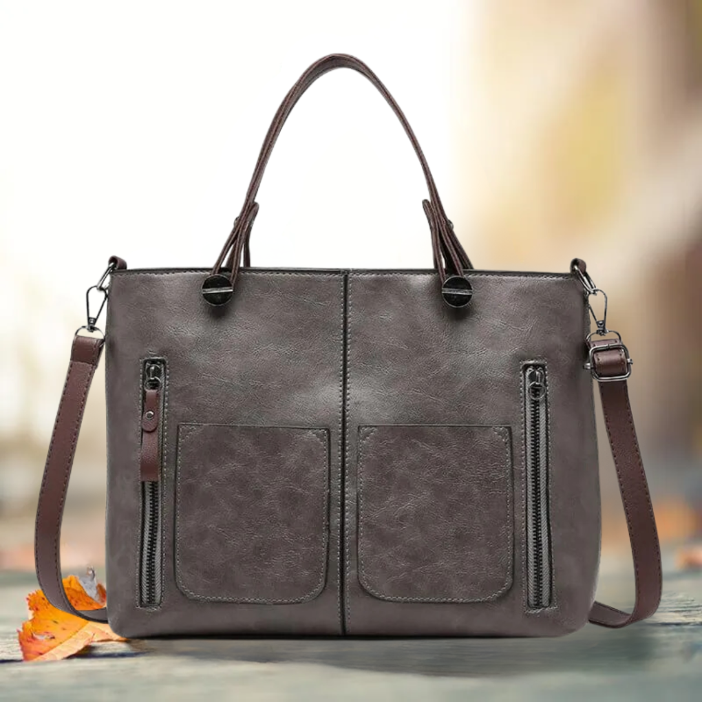 Niki | Women's Fashionable Top-Handle Bag with Pockets