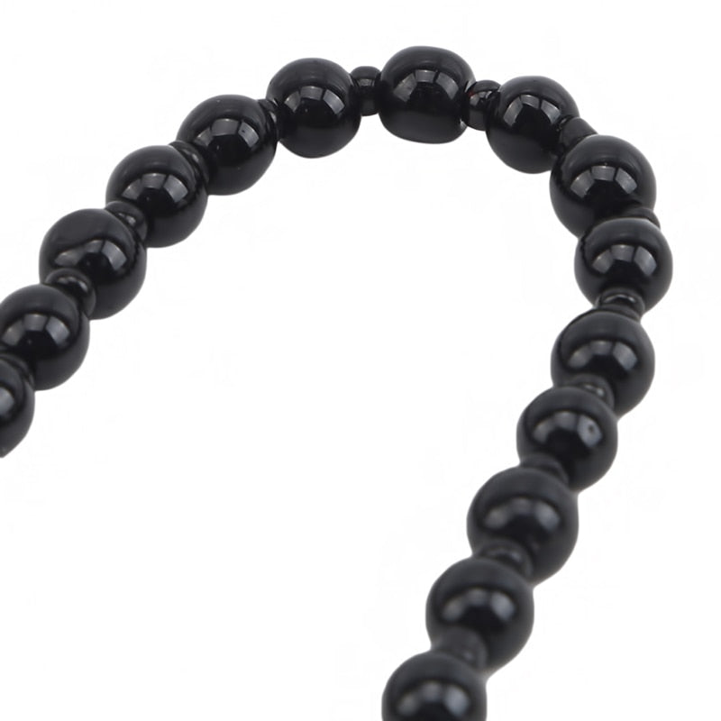 Black Obsidian Yin Yang Pendant Necklace