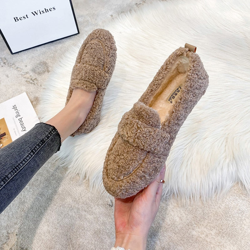 Niki | Women's Plush Loafer House Shoes