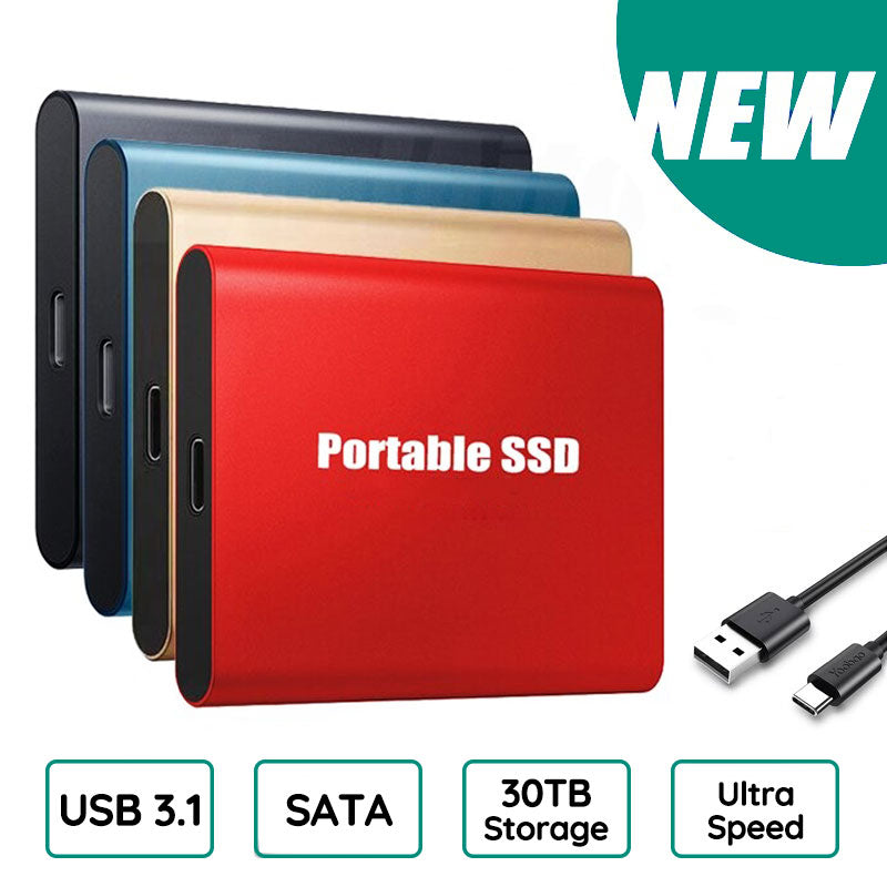 Portable Ultra-Fast SSD - Reliable and Compact Storage