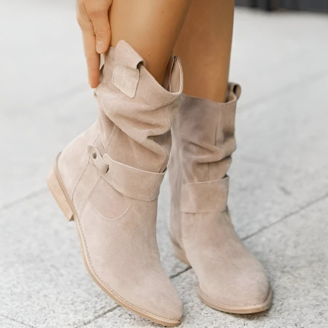 Niki | Women's Cozy Faux Suede Boots