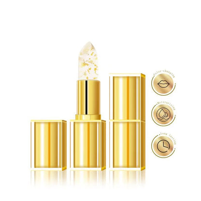 ? Experience Luxurious Lips - ✨Transferproof Color-Changing Lipstick?CrystalClear Color Alchemy ? Auto-Tints on Contact!