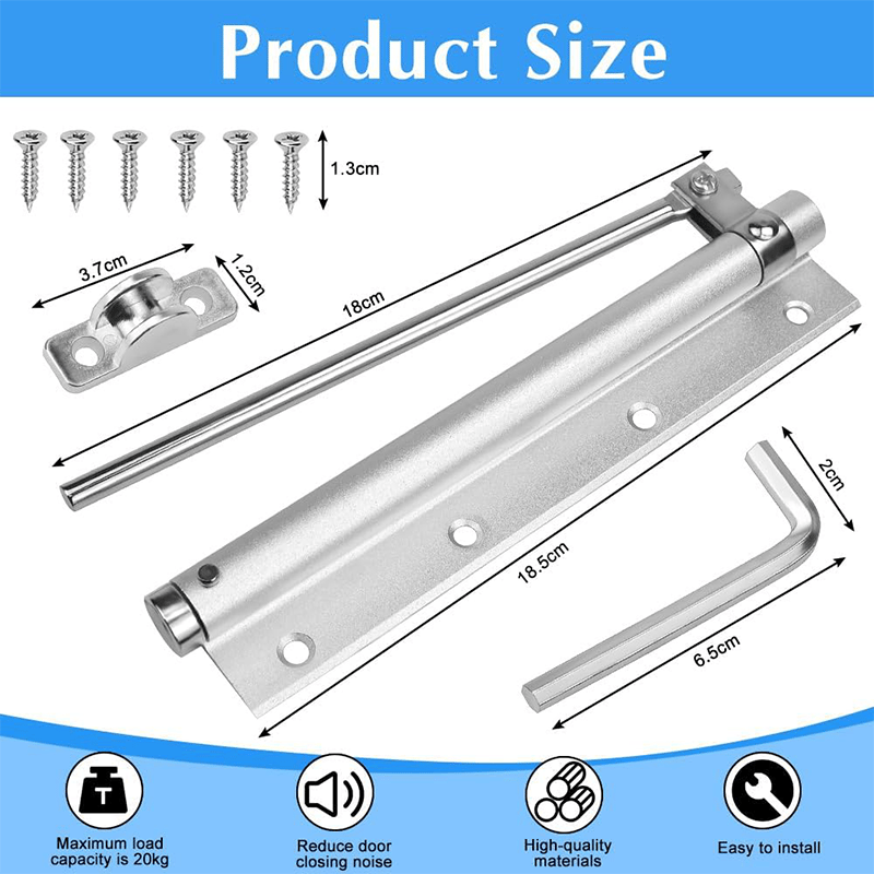 🚪Automatic Door Self-Closing Hinge
