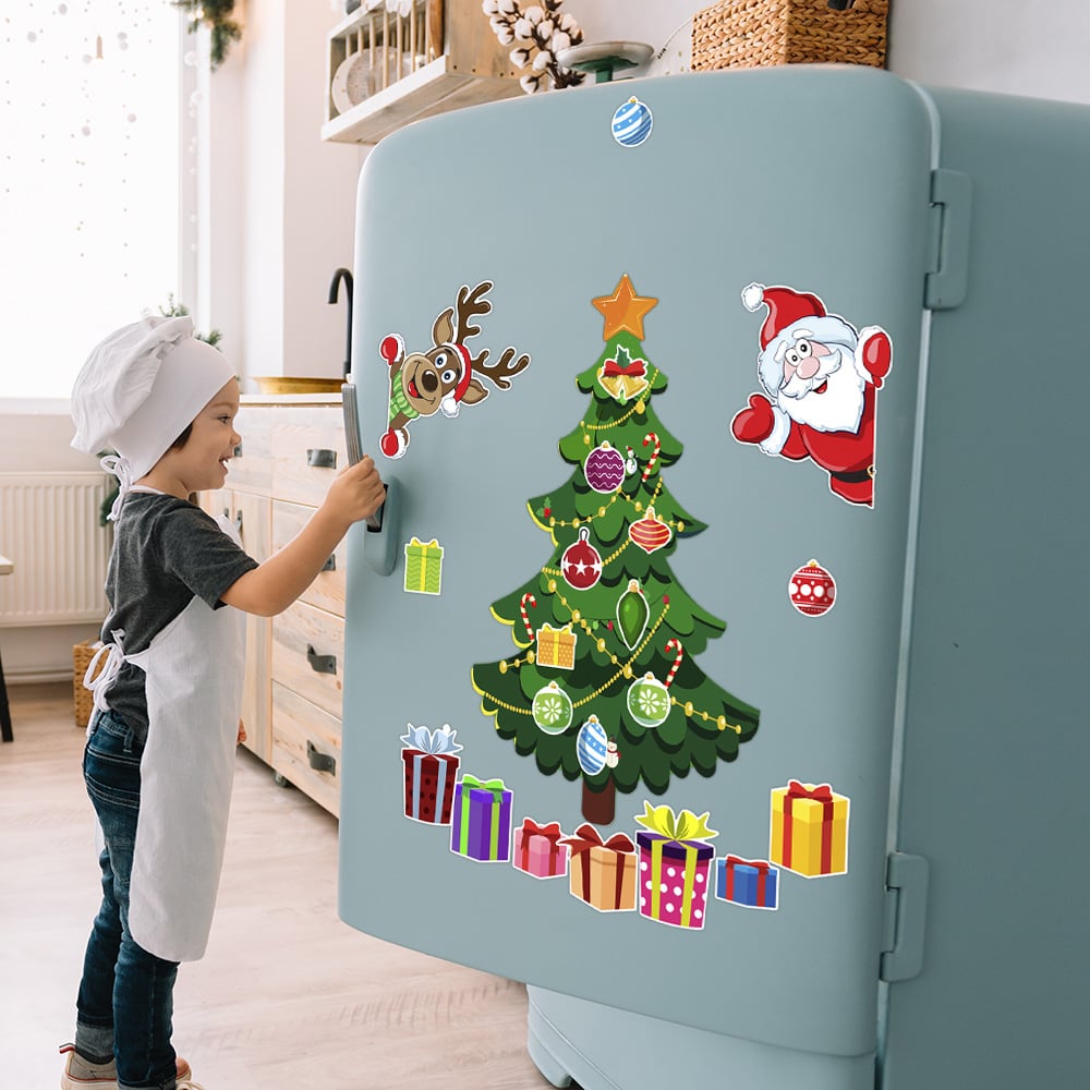 🎅 Christmas Themed Magnetic Sticker