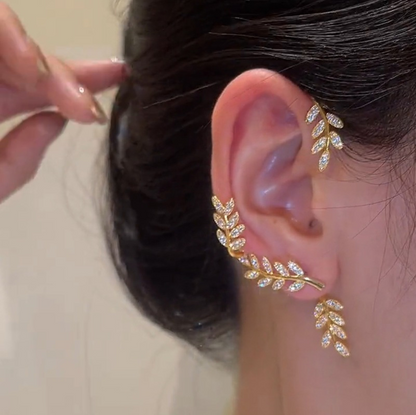 Angel wing earrings