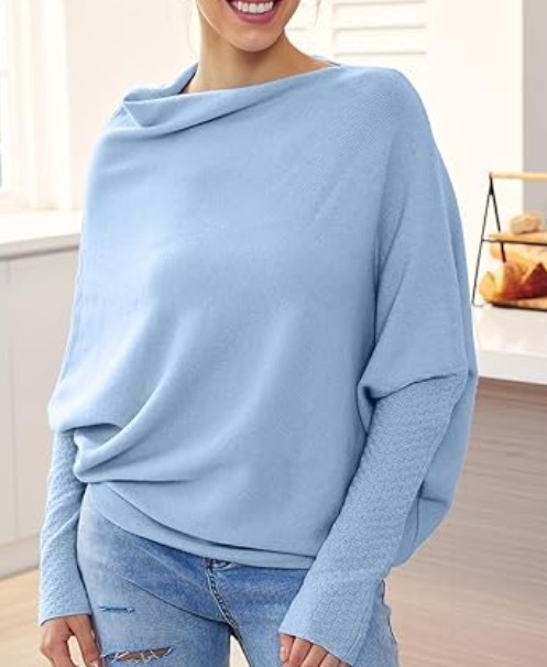 Asymmetric Draped Jumper✨