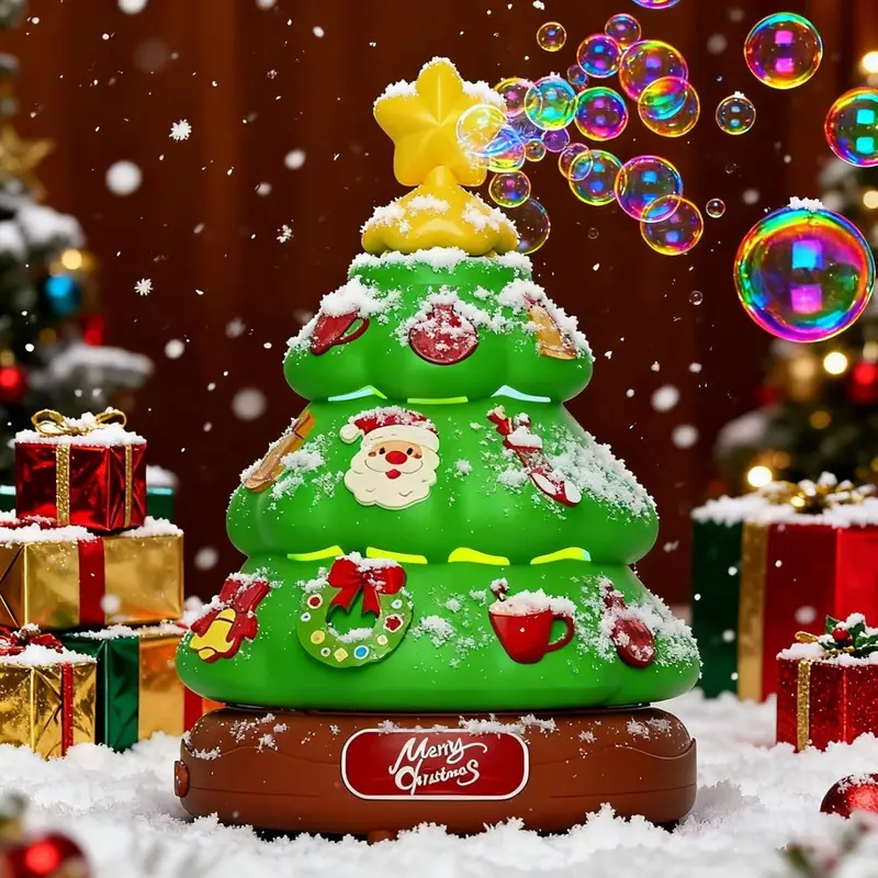 Christmas Tree Bubble Machine🎄