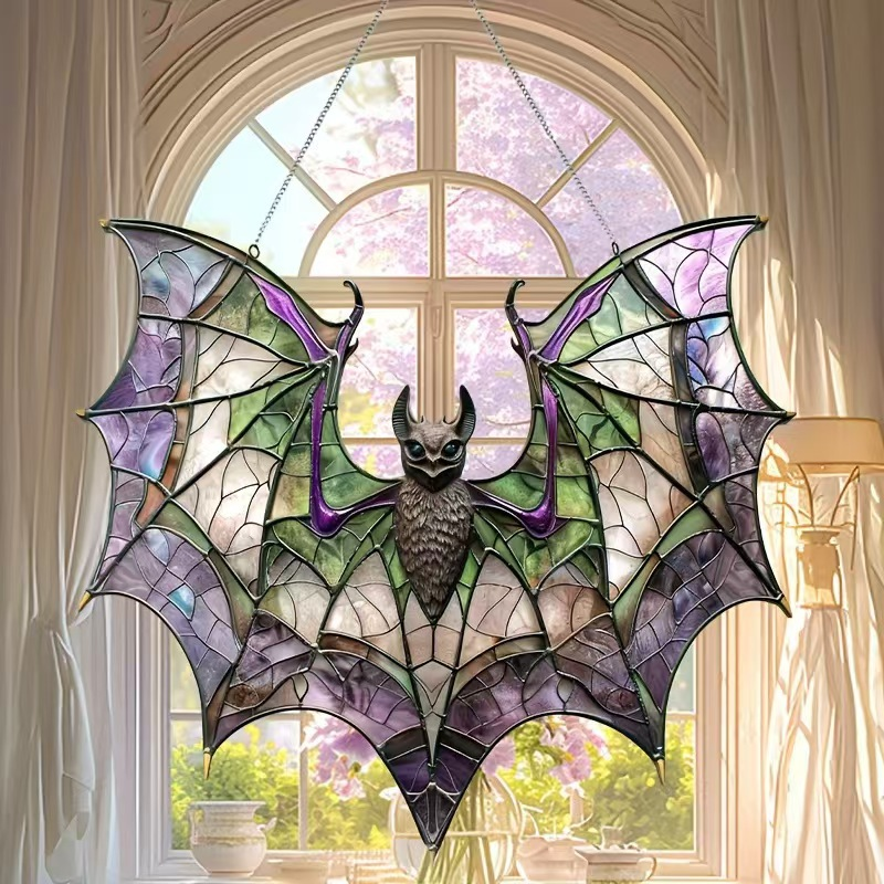 🌈 Angel Stained Glass Sun Catcher -- Turn Sunlight into a Whimsical Work of Art