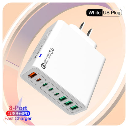 🔥8 in 1 Waterproof Ports USB Fast Charger