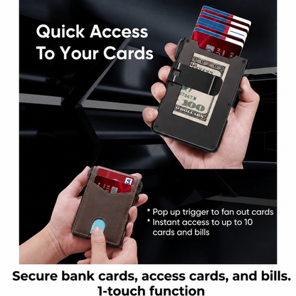 VeyVault® Minimalist Wallet - Maximum Capacity. Minimal Footprint.