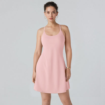 🎁Last Day 49% OFF🔥The Ultimate Tummy Control Backless Active Dress