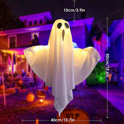 👻👻Halloween Glowing Ghost Chandelier