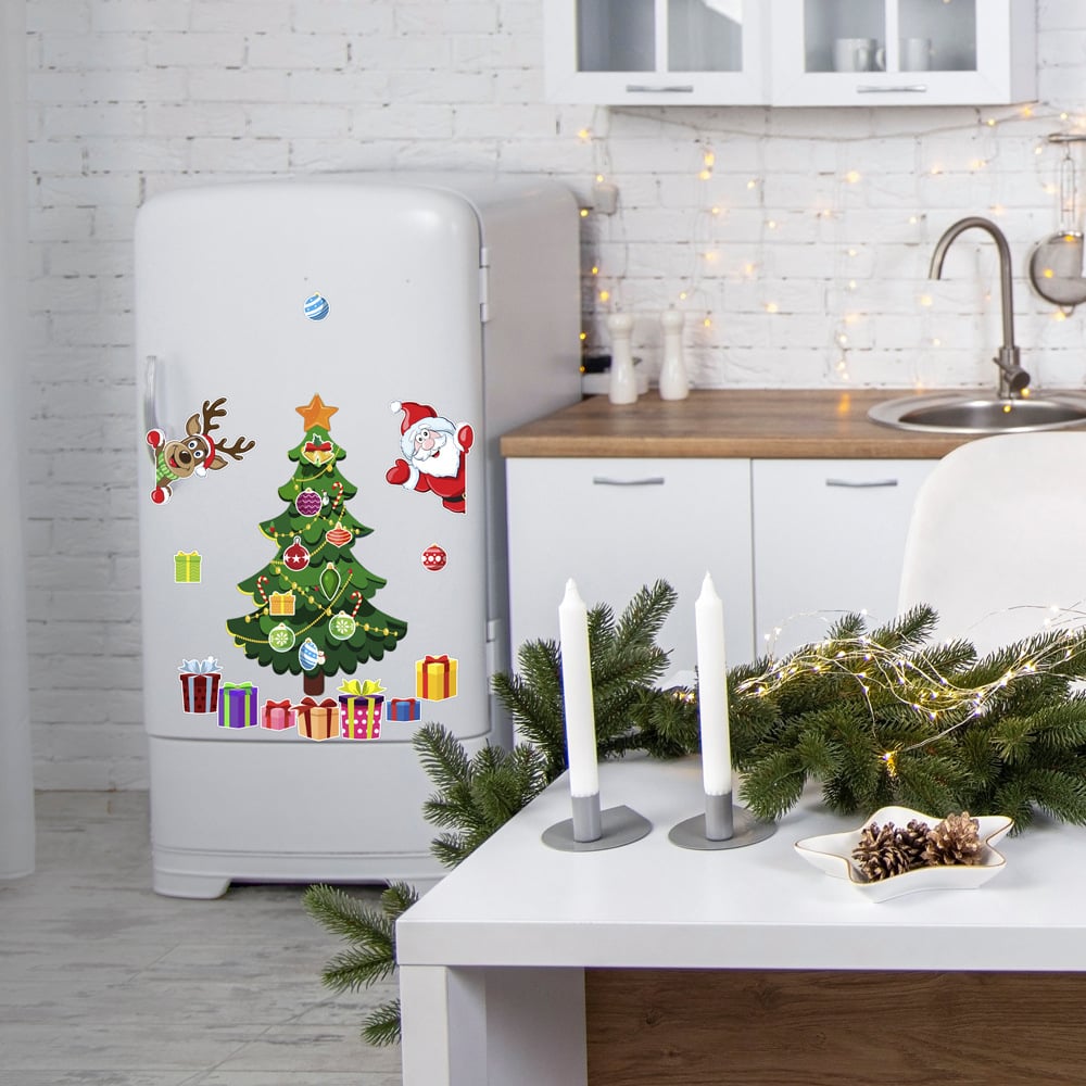 🎅 Christmas Themed Magnetic Sticker
