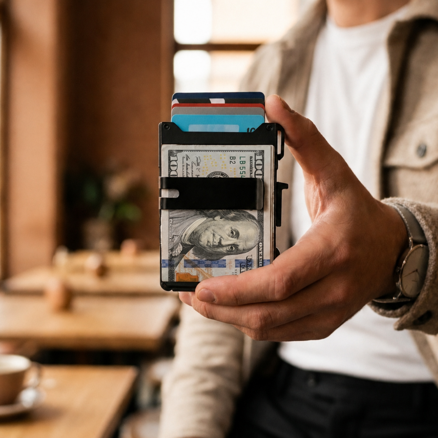 VeyVault® Minimalist Wallet - Maximum Capacity. Minimal Footprint.