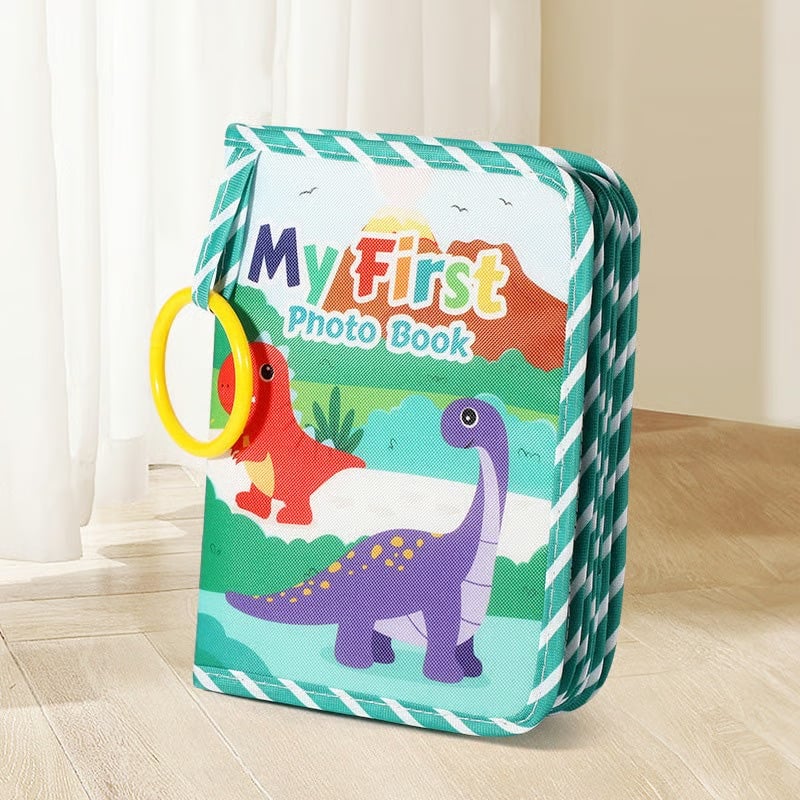 👶 My First Baby Photo Book with Safe Mirror