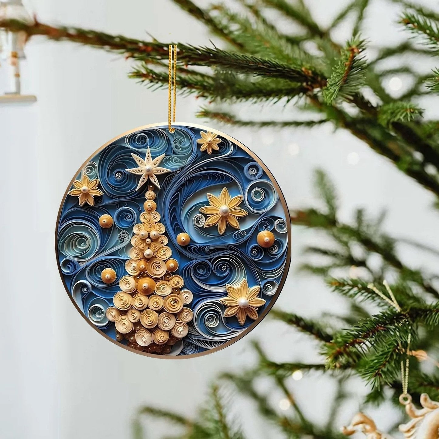 🎄2025 Handmade Ornaments With Good Wishes🎅