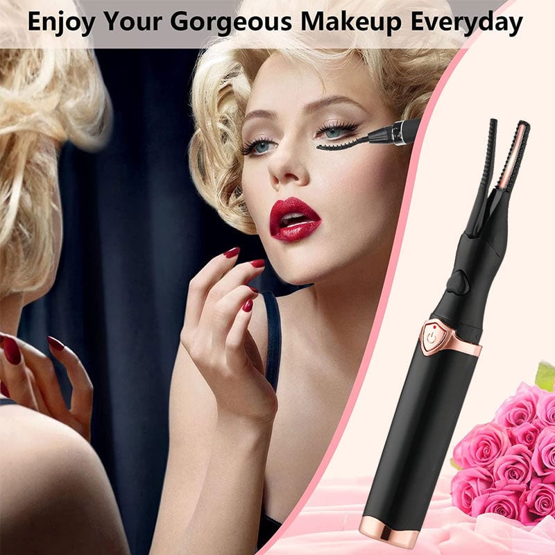 ?Electric Eyelash Curler for Instant Glam Blink & Dazzle! ️