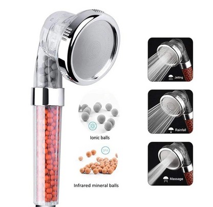Luxury 3-Setting High-Pressure Shower Head