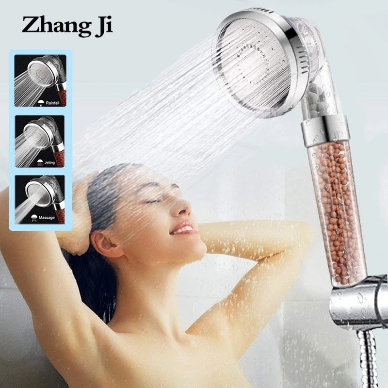 Luxury 3-Setting High-Pressure Shower Head