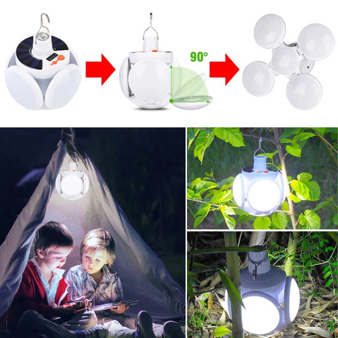 🏆Flash Sale⚡ 50K+ SOLD! Almost Gone-💥🔥2 in 1 Folding Solar Lamp