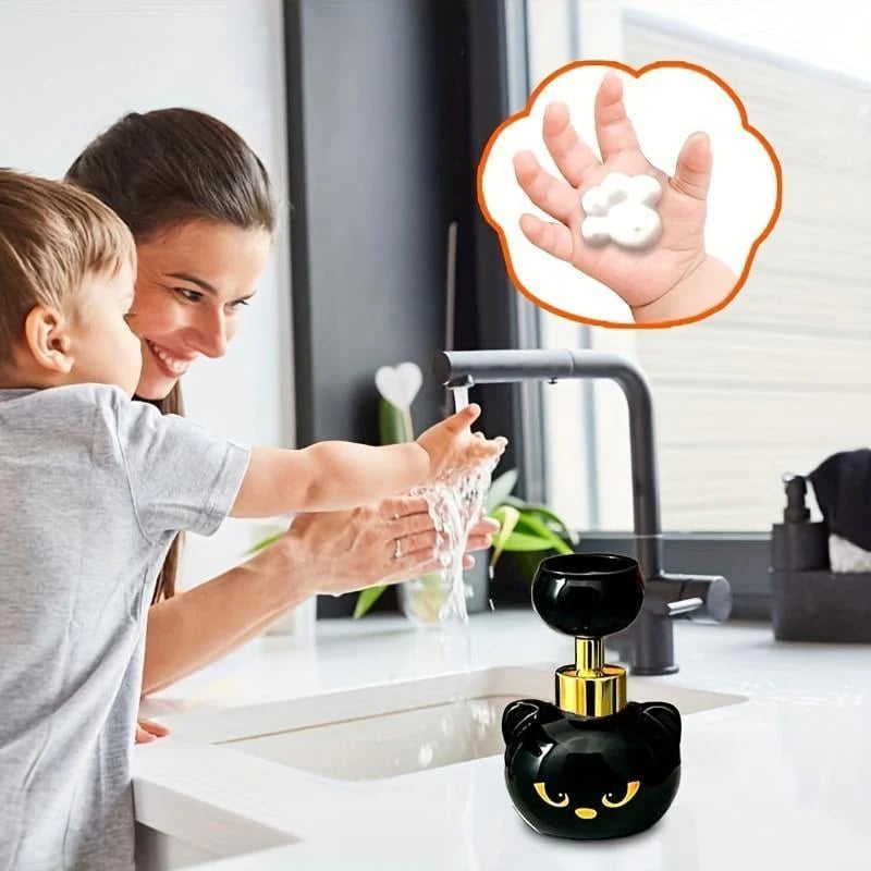 Exclusive Offer💥 Creates Adorable Cat Paw Foam Automatically 🐾💛