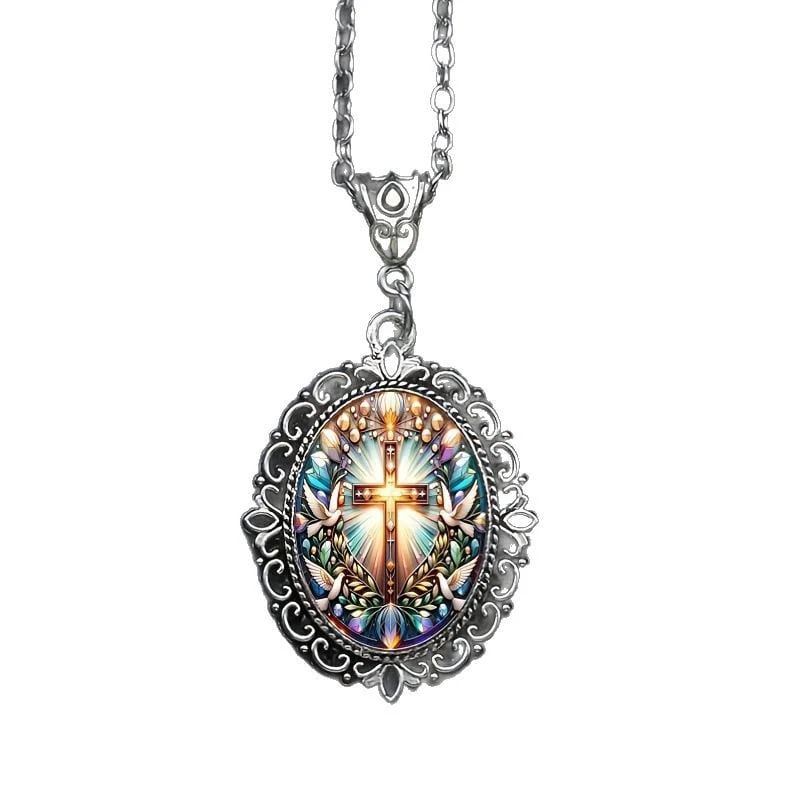 Christmas Nativity Pendant - Faithfulm Anniversary Limited