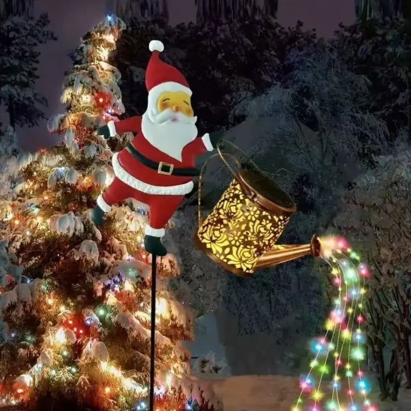 Black Friday 70% OFF-Santa Claus Solar Outdoor Decorative Lights