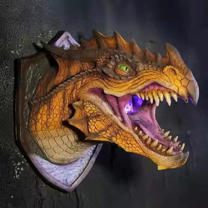 🔥🐲Dinosaur head wall decoration