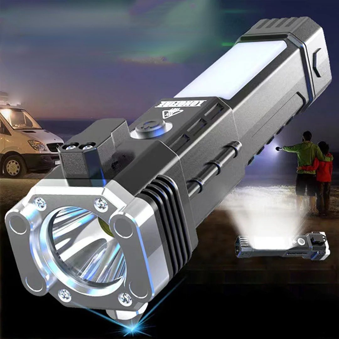 Last Day 49% 0FF 🔥🔥 - Super Bright Rechargeable LED Handheld Flashlight Portable