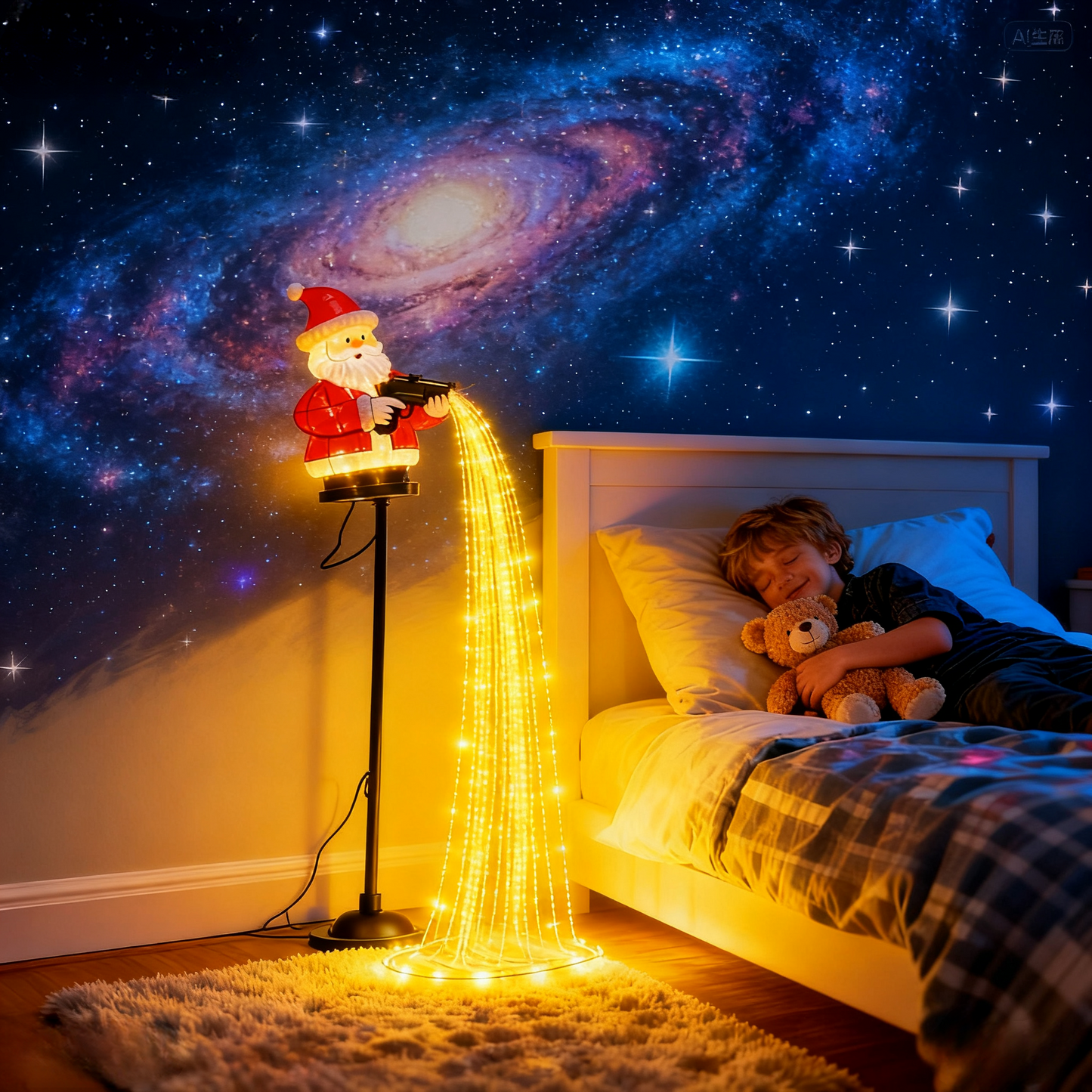 Black Friday 70% OFF-Santa Claus Solar Outdoor Decorative Lights