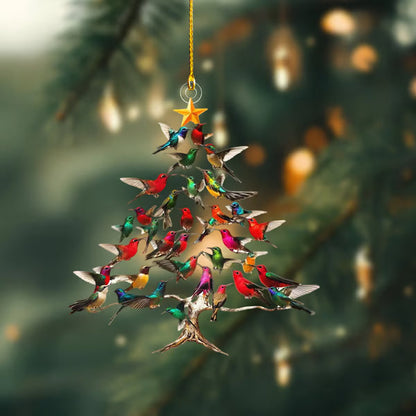 ✨🐦 Hummingbird Holiday Ornament – Nature’s Beauty in Your Home 🎄ROSOPLTM