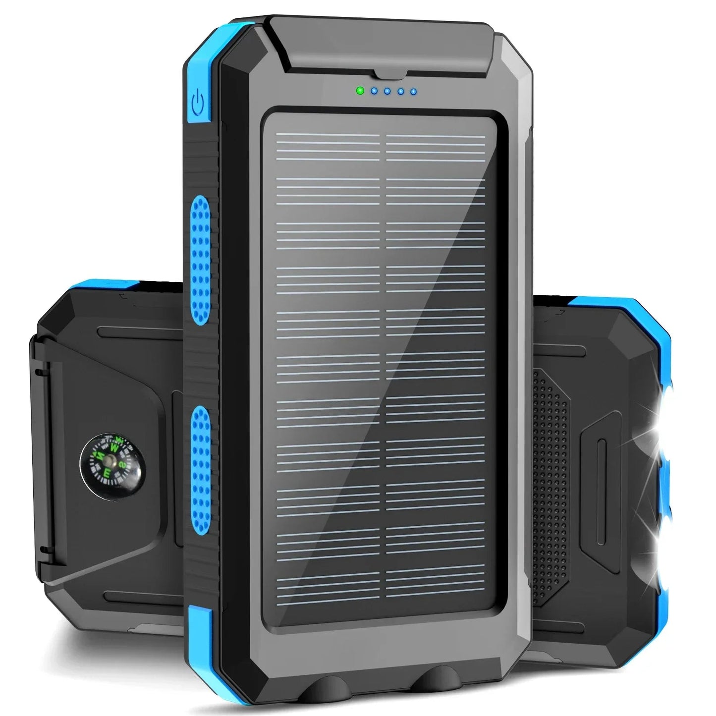 500000mAh Solar Charger - Waterproof & Portable Power Bank