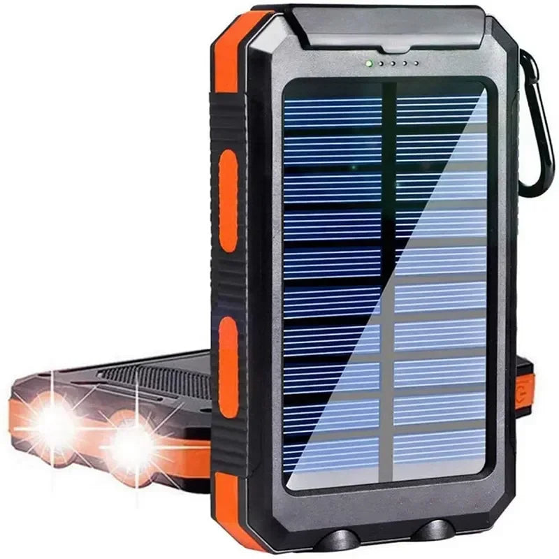 500000mAh Solar Charger - Waterproof & Portable Power Bank