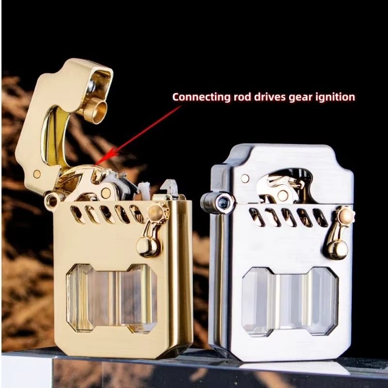 🔥Mecha Metal Rocker Lighter