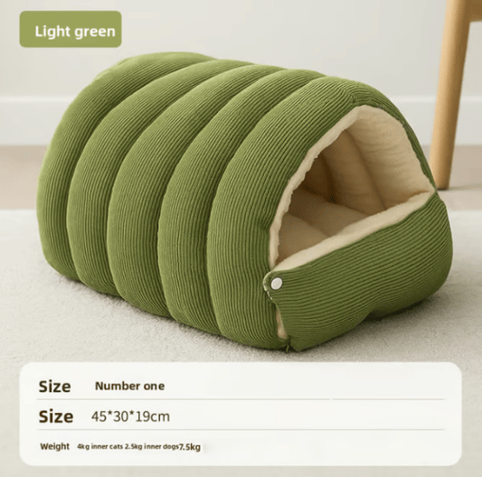 🐈Removable and Washable Winter Closed-off Cat Bed💝